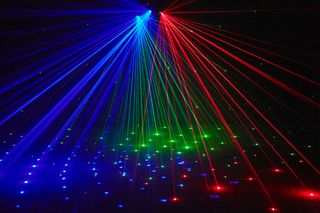 ✅️Cabeza Móvil Ojo de Abeja Triple Beam + Laser