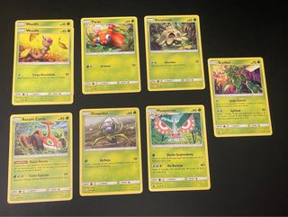 Cartas Pokemon Tipo PLANTA
