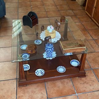Mesa de centro de madera