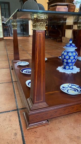 Mesa de centro de madera