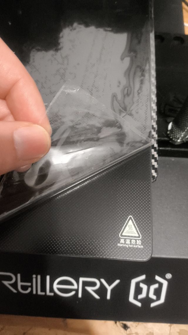 Artillery x1, plato de cristal