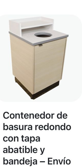 Contenedor de basura restsurante