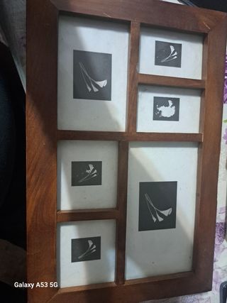 Álbum fotos de madera muy grande