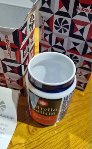 Lata sargadelos estrella galicia