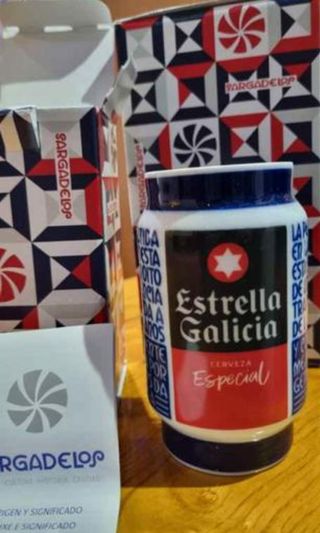 Lata sargadelos estrella galicia