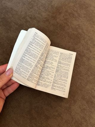 Dizionario tascabile inglese/italiano/inglese