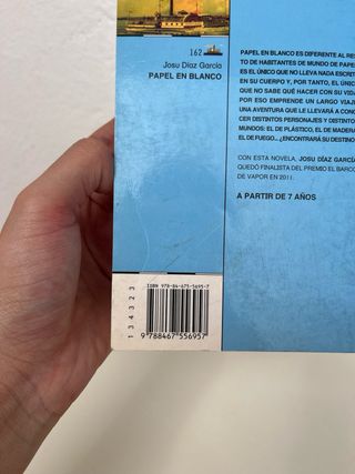 Papel en Blanco El Barco de Vapor