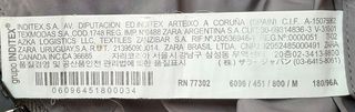 Cazadora marca Zara