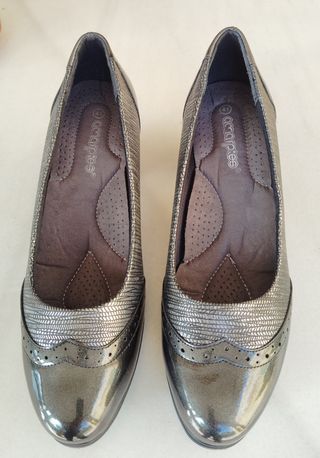 Zapatos señora medio tacón