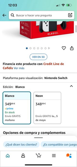 Nintendo Switch Oled y Accesorios