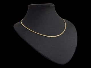 cadena oro 18k 18cm