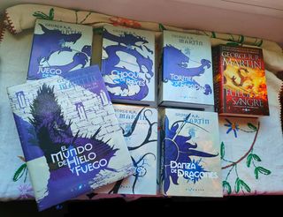 Colección Juego Tronos, Mundo Hielo y Fuego. Lujo.