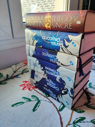Colección Juego Tronos, Mundo Hielo y Fuego. Lujo.