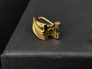 pendientes oro 18k con piedra con circonita