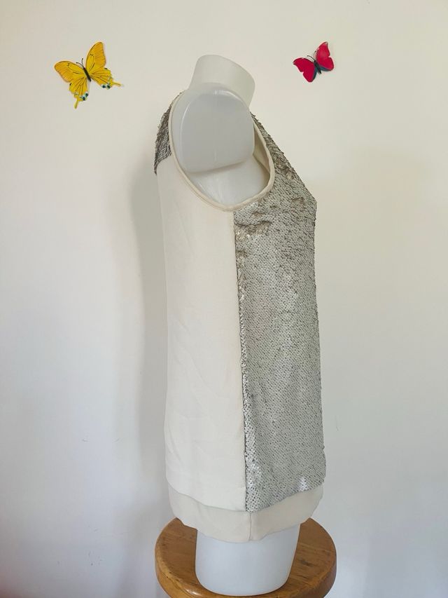 Top paillettes Sisley