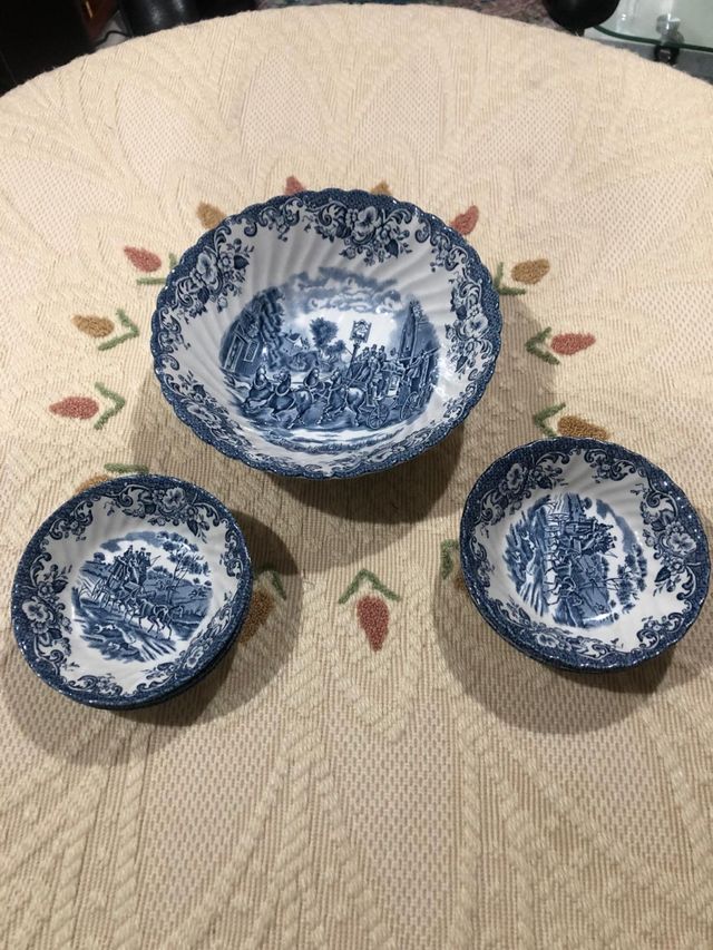 Vajilla porcelana inglesa