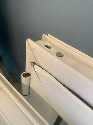 2 ventanas aluminio.
