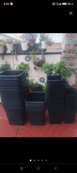 Macetas cultivo varias medidas