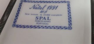 Prato decorativo do natal