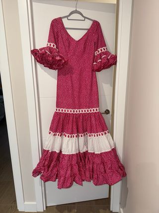 Traje flamenca canastero 