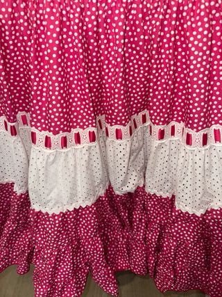 Traje flamenca canastero 