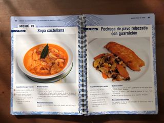 Libro recetas escolares