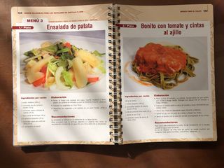 Libro recetas escolares