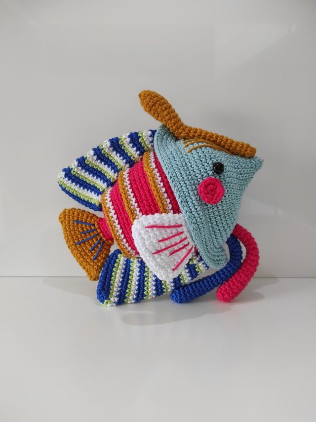 Amigurumi muñeco Pez
