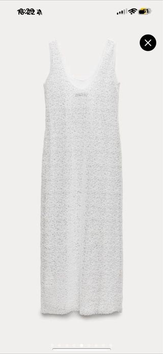 Vestido abalorios zara edicion limitada