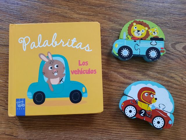 Cuento  Puzzles "Los vehiculos" 