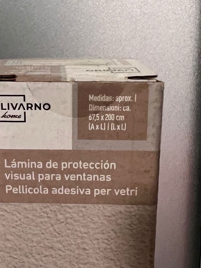 Lamina vinilo privacidad ventana
