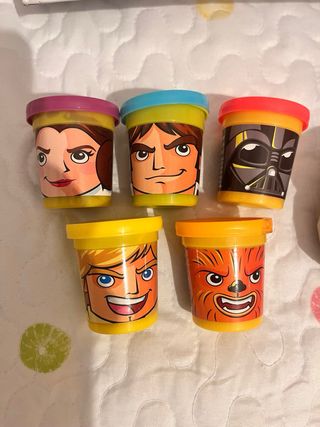 Star wars playdoh guerra de las galaxias