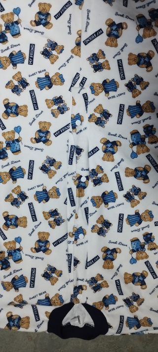 Pijama entero mujer talla 48/50 ositos