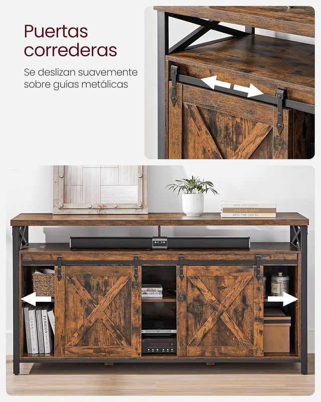 Mueble para TV, Soporte para TV de 65 Pulgadas,