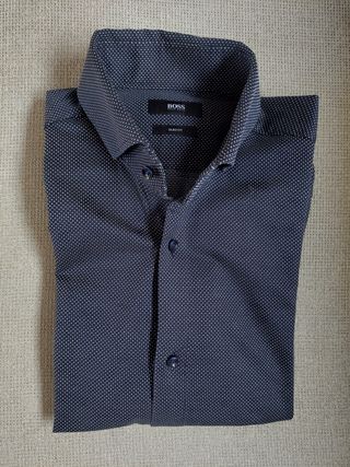 Camisa Hugo Boss azul marino
