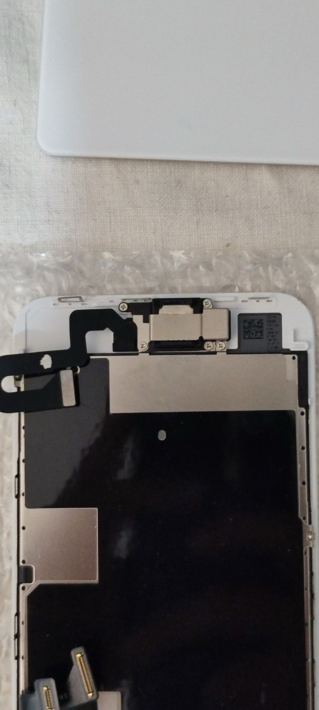 Pantalla iphone 8 plus blanca auricular herramient