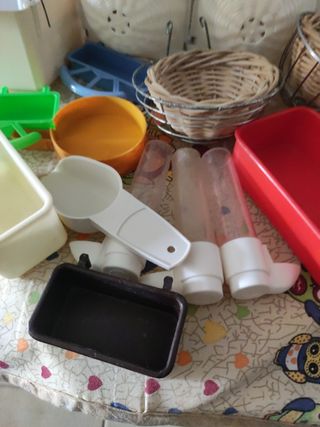 Nidi e altri accessori gabbie canarini