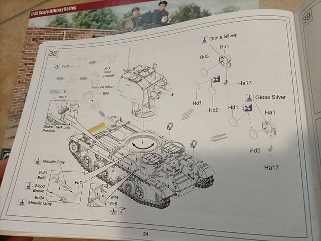 Modello 1-35 cruiser tank