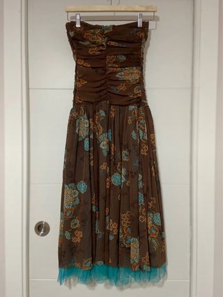 Vestido tul midi