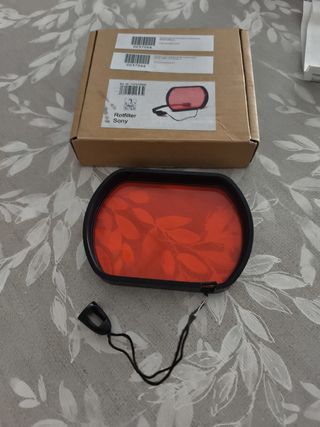 Filtro cámara de buceo