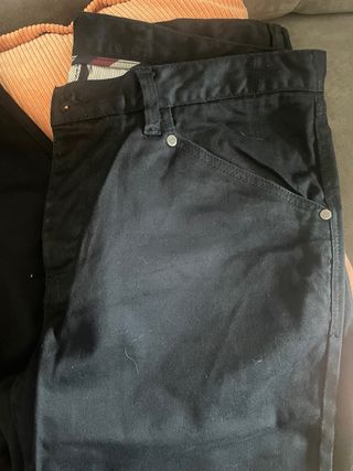 Pantalon chino negro zara 46