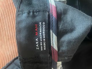 Pantalon chino negro zara 46