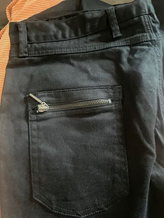 Pantalon chino negro zara 46