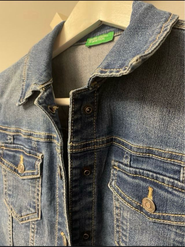 Cazadora vaquera Benetton niña S
