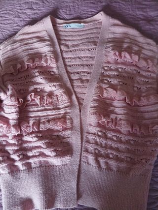 Chaqueta calada de Algodón 
