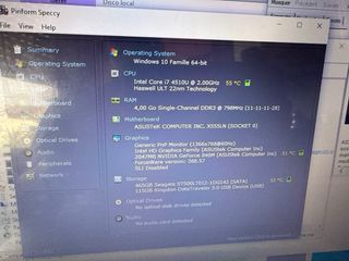 Asus x555l piezas 