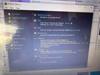 Asus x555l piezas 