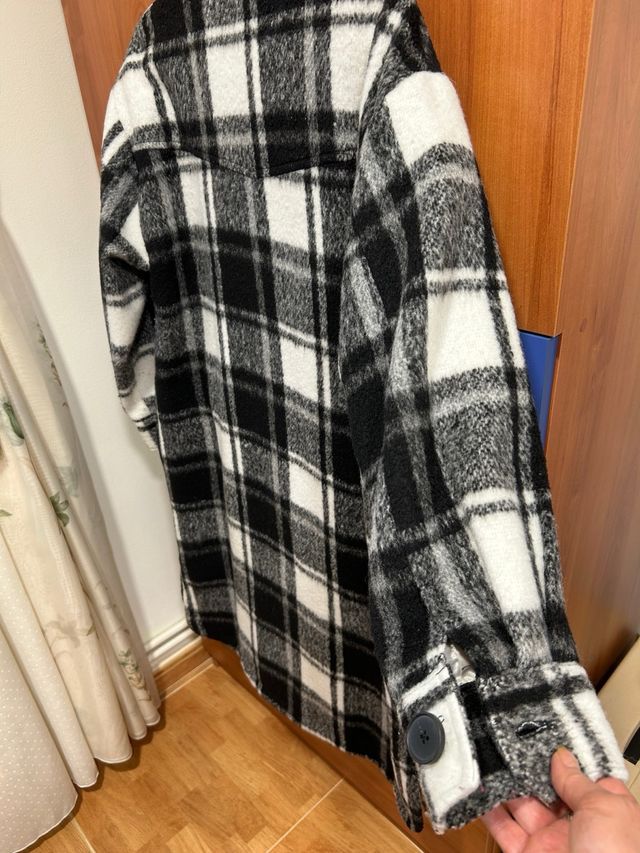 Abrigo de paño talla M