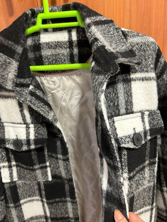 Abrigo de paño talla M