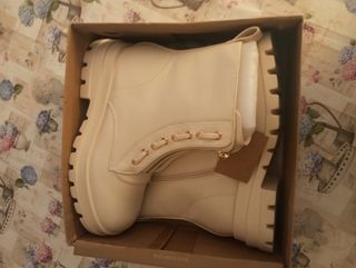 Botines beige